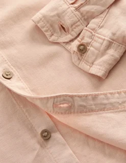 Linen Rich Grandad Shirt (2-8 Yrs)