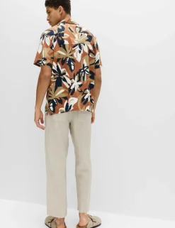 Linen Rich Hawaiian Shirt