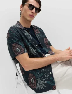 Linen Rich Hawaiian Shirt