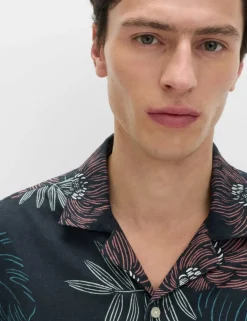 Linen Rich Hawaiian Shirt
