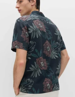 Linen Rich Hawaiian Shirt