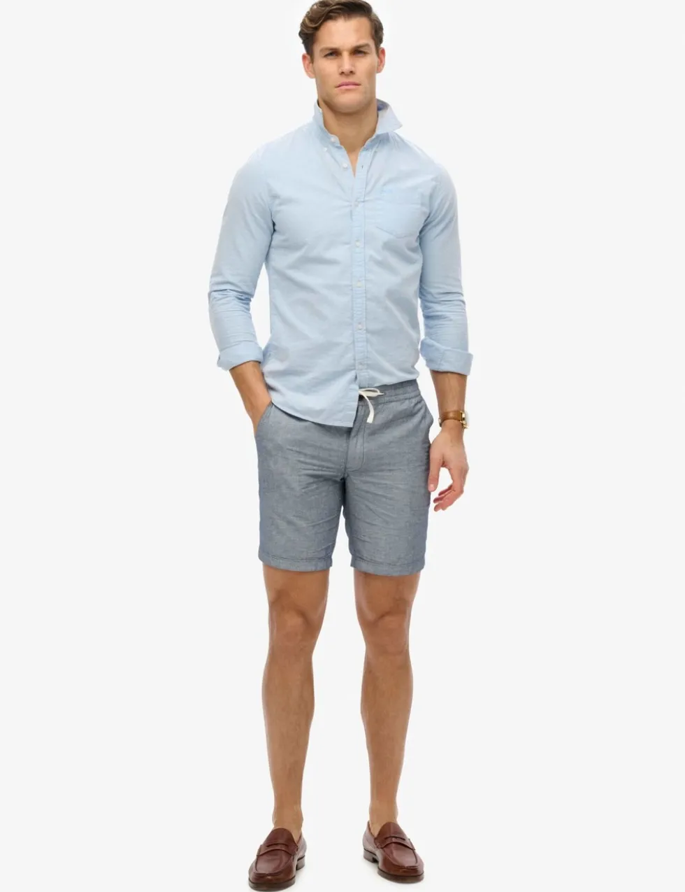 Linen Rich Lightweight Shorts