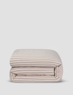 Linen Rich Pembroke Stripe Duvet Cover