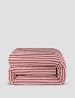 Linen Rich Pembroke Stripe Duvet Cover