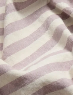 Linen Rich Pembroke Stripe Fitted Sheet