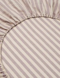 Linen Rich Pembroke Stripe Fitted Sheet