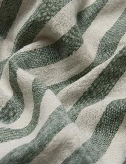Linen Rich Pembroke Stripe Duvet Cover
