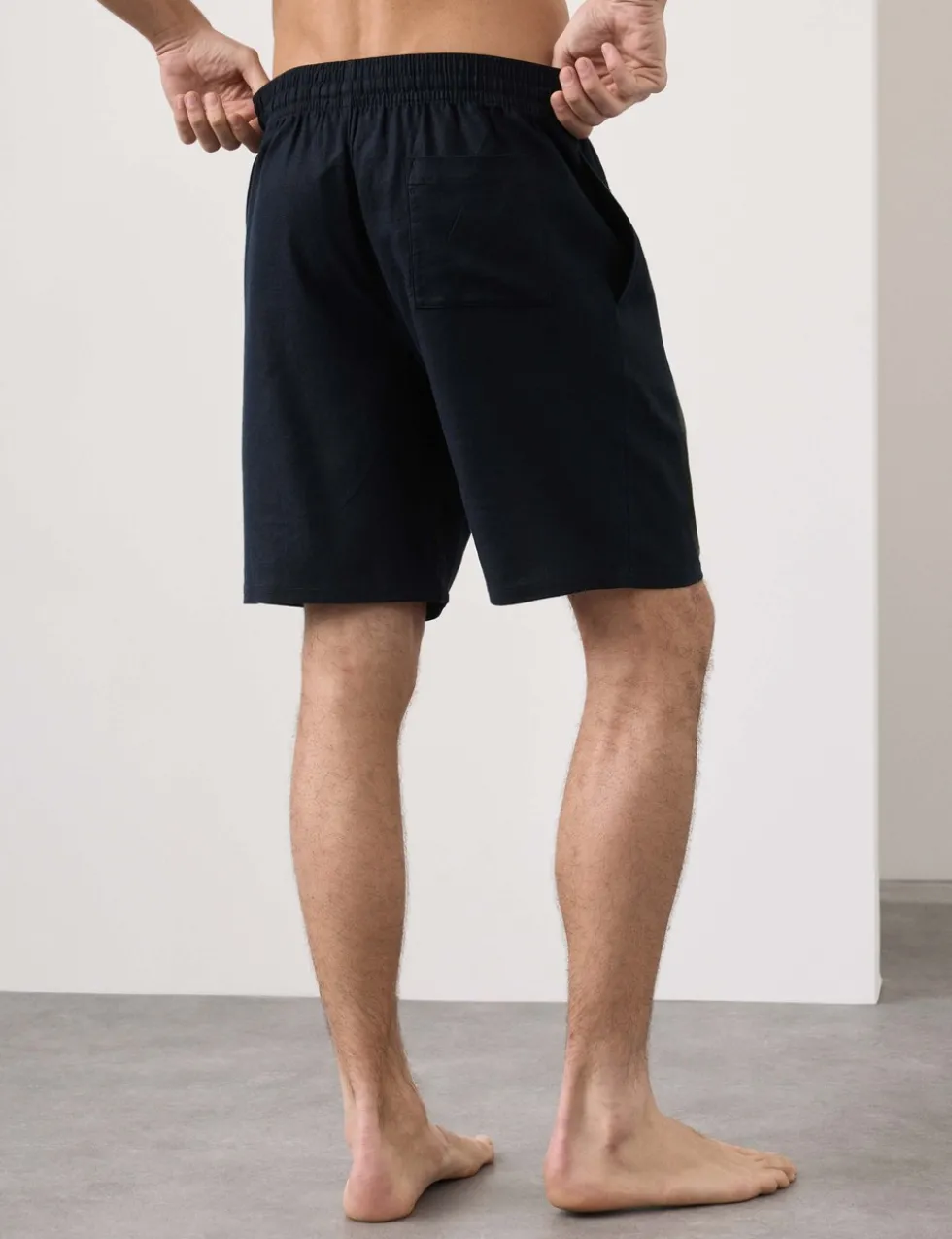 Linen Rich Pyjama Shorts