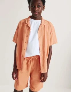 Linen Rich Shorts (6-16 Yrs)