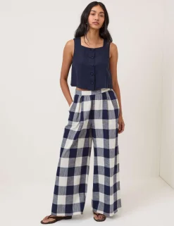 Linen Rich Square Neck Top