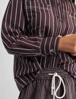 Linen Rich Striped Shirt