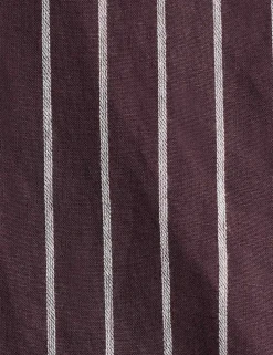 Linen Rich Striped Shirt