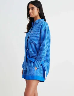 Linen Rich Striped Shirt