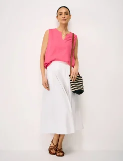 Linen Rich Top QT