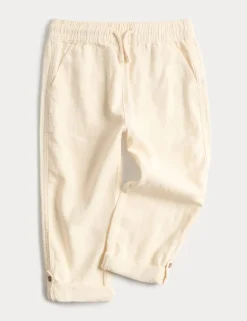 Linen Rich Trousers (2-8 Yrs)