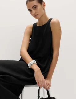 Linen Rich Volume Jumpsuit