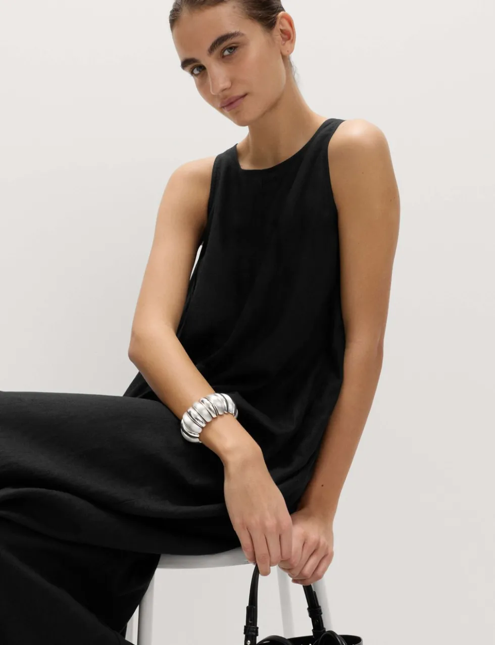 Linen Rich Volume Jumpsuit