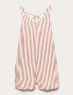 Linen Rich Volume Playsuit