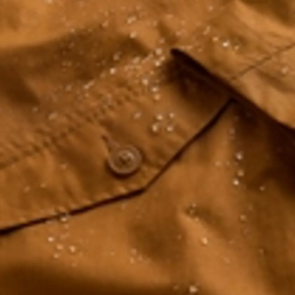 Linen Rich Waterproof Hooded Longline Coat