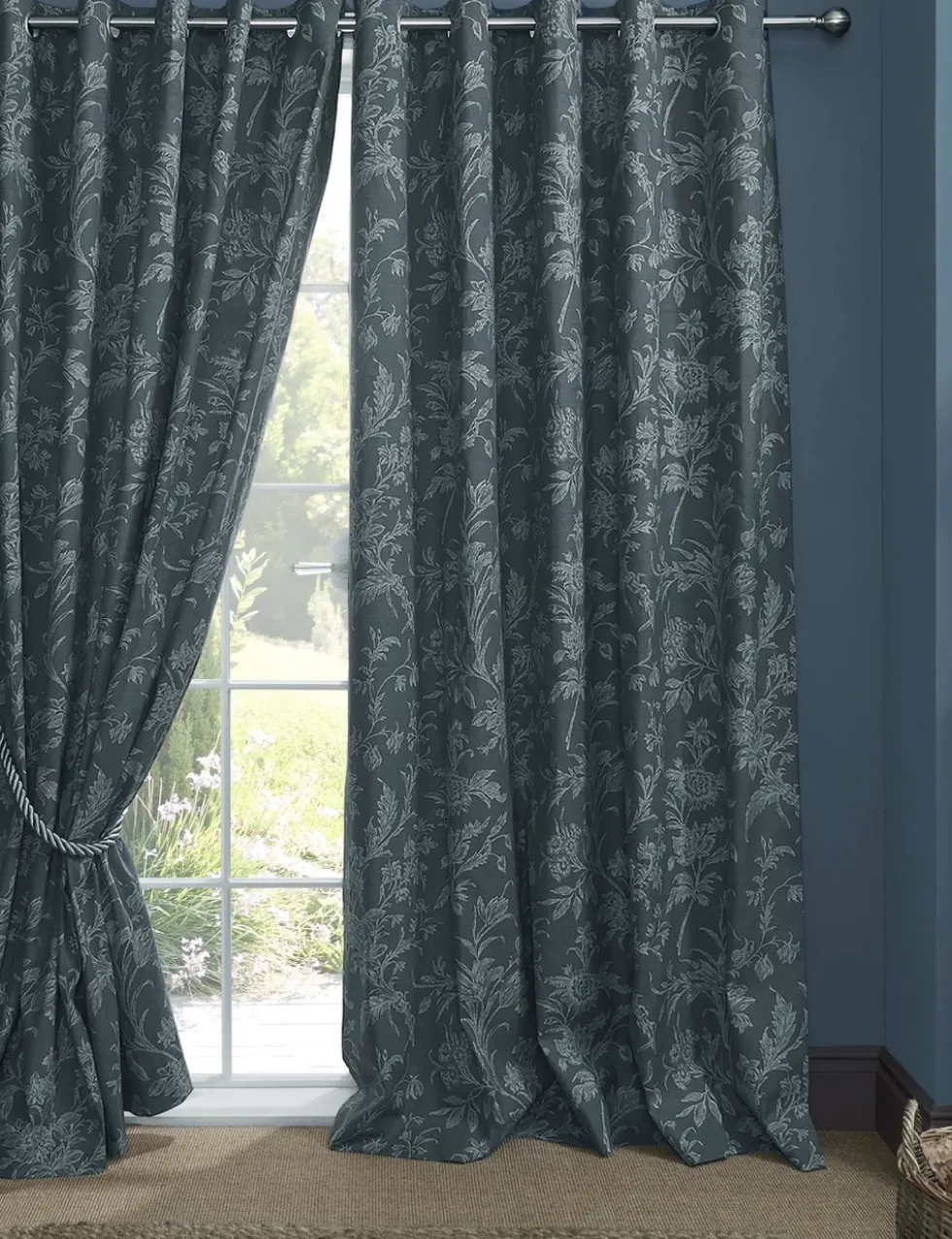 Lloyd Pure Cotton Eyelet Curtains