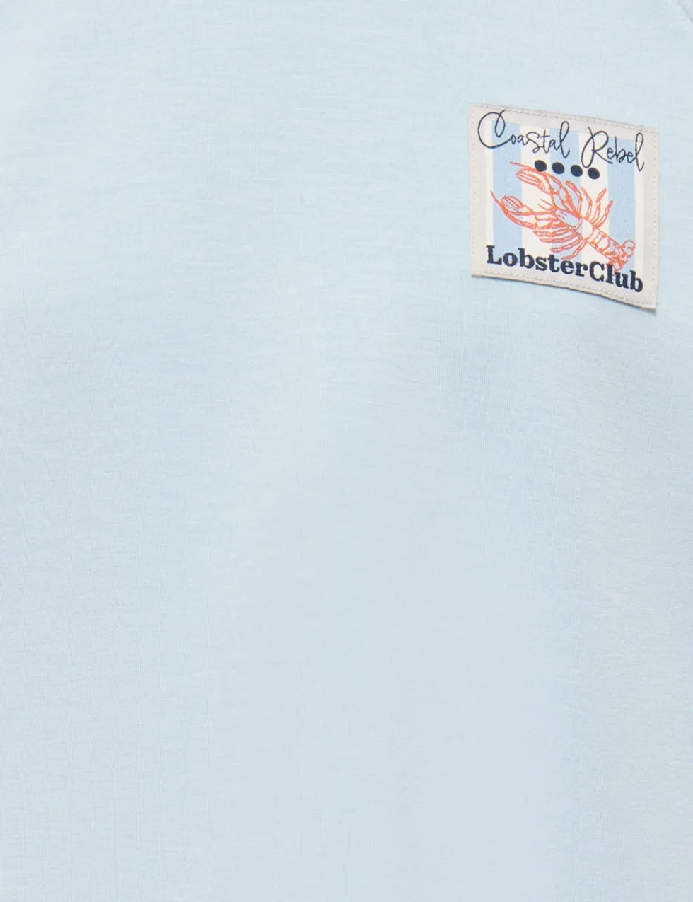 Lobster Raglan Sleeve T-Shirt (7-14 Yrs)
