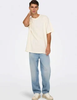 Loose Fit 5 Pocket Jeans