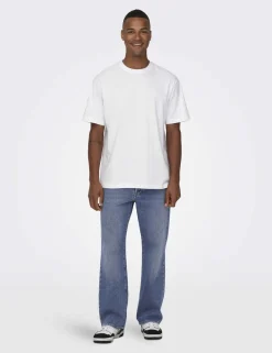 Loose Fit 5 pocket Jeans