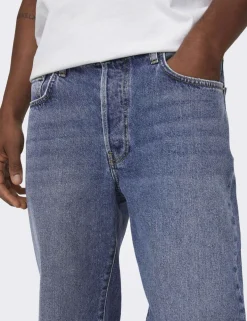Loose Fit 5 pocket Jeans