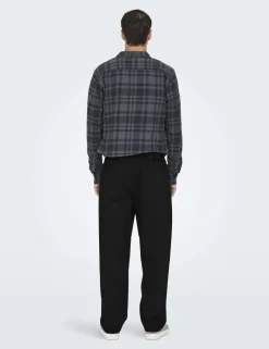 Loose Fit 5 Pocket Rigid Jeans