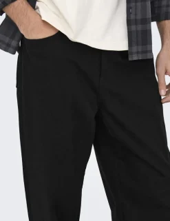 Loose Fit 5 Pocket Rigid Jeans