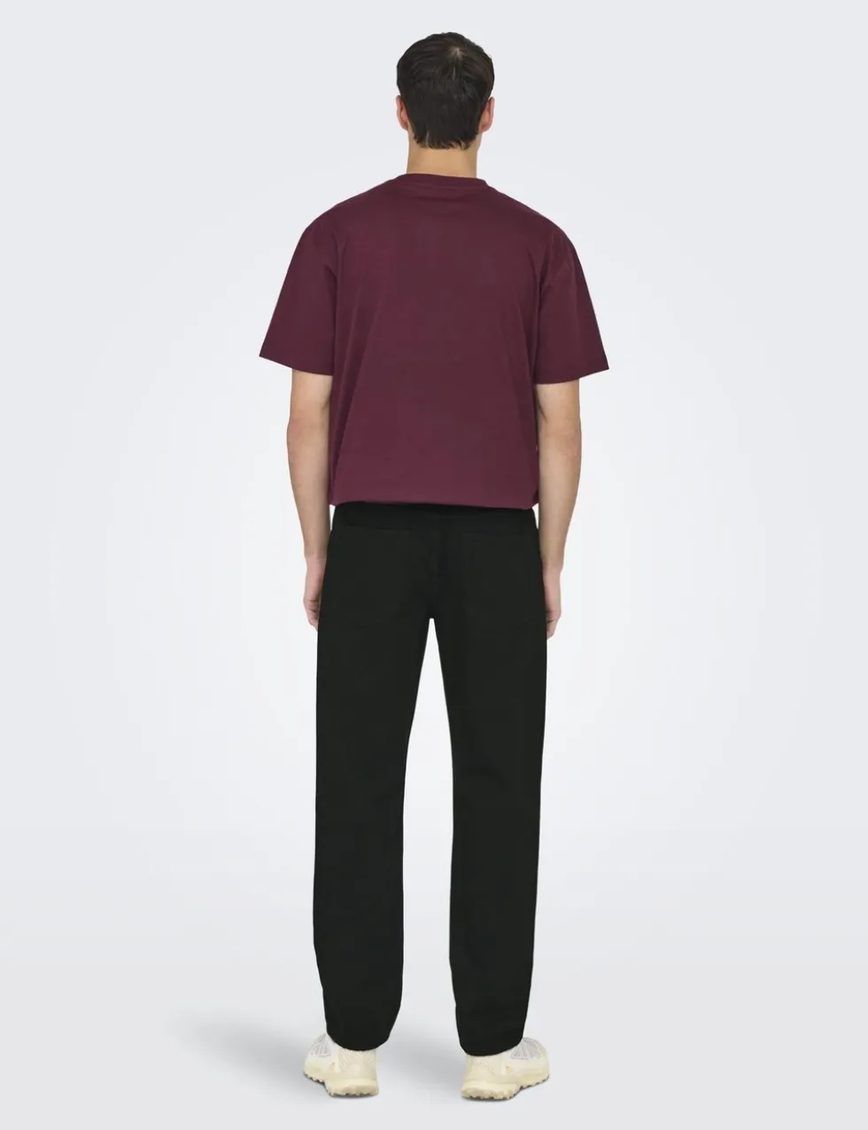 Loose Fit 5 Pocket Rigid Jeans