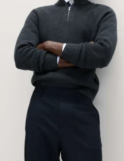 Loose Fit Smart Stretch Trousers