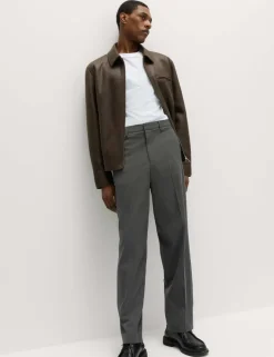 Loose Fit Smart Stretch Trousers