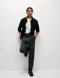 Loose Fit Smart Stretch Trousers