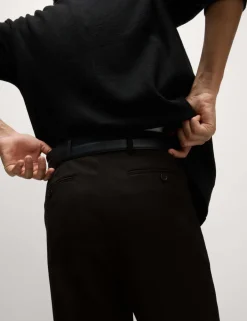 Loose Fit Smart Stretch Trousers