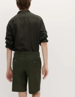 Loose Fit Stretch Chino Shorts