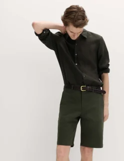 Loose Fit Stretch Chino Shorts