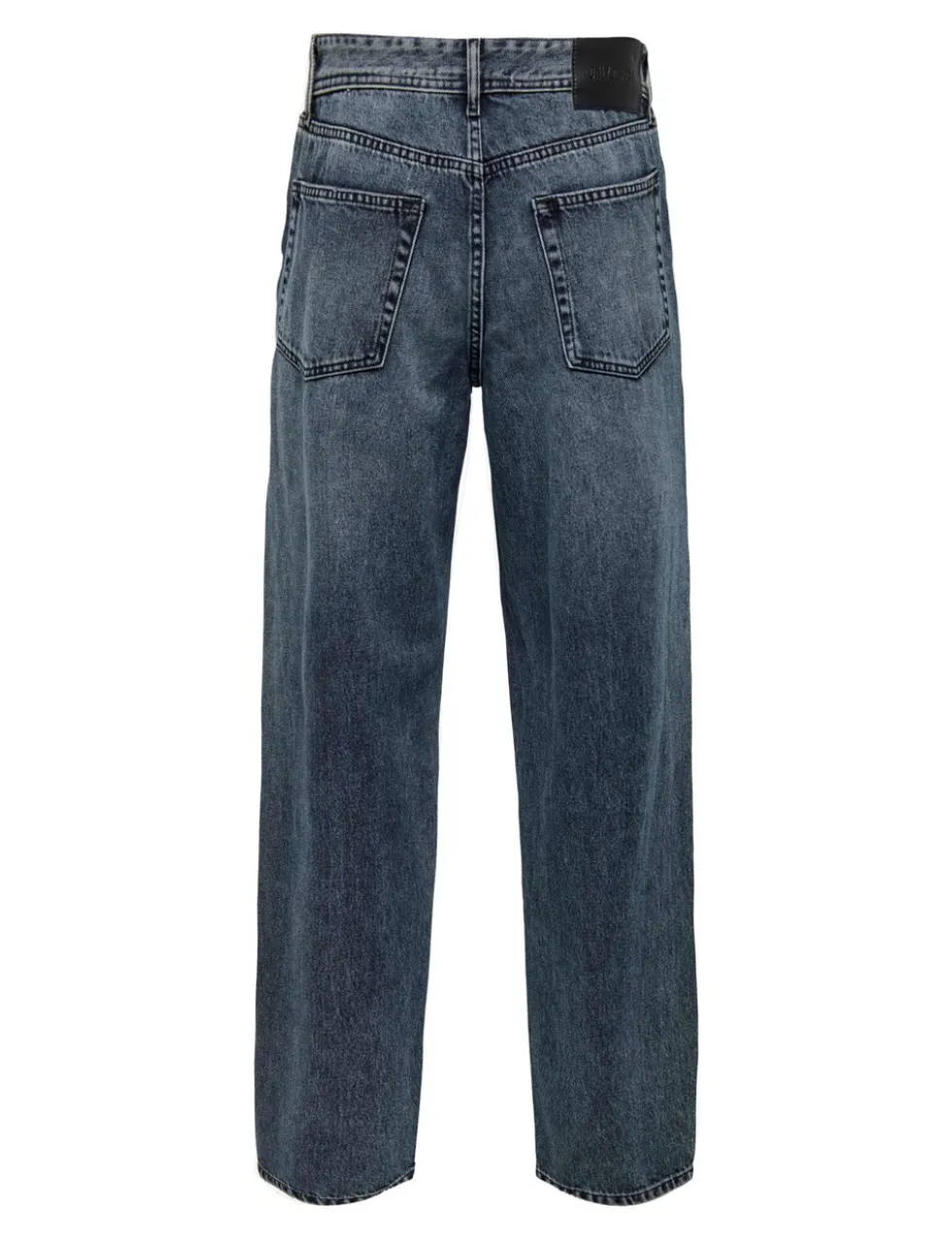 Loose Fit Vintage Wash Rigid Jeans