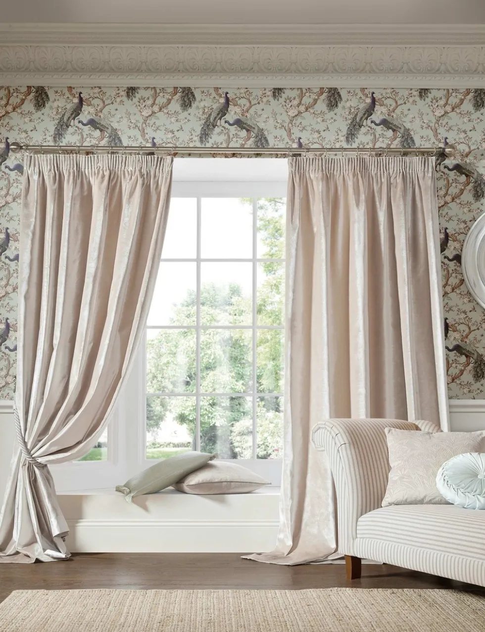 Loretta Pencil Pleat Curtains