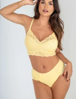 Love To Lounge Cotton Blend High Waisted Briefs