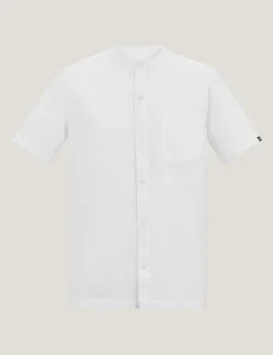 Lovrey Cotton Linen Blend Short Sleeve Shirt