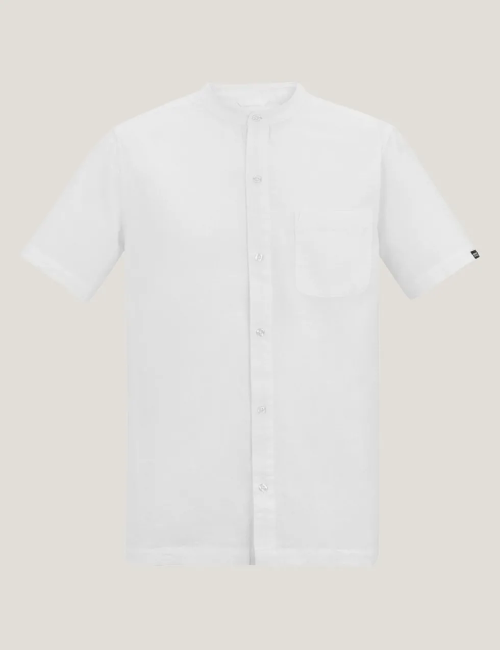 Lovrey Cotton Linen Blend Short Sleeve Shirt