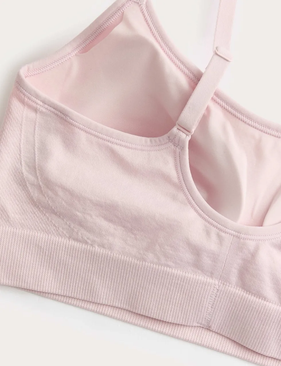 Low Impact Seamless Non Wired Sports Bra
