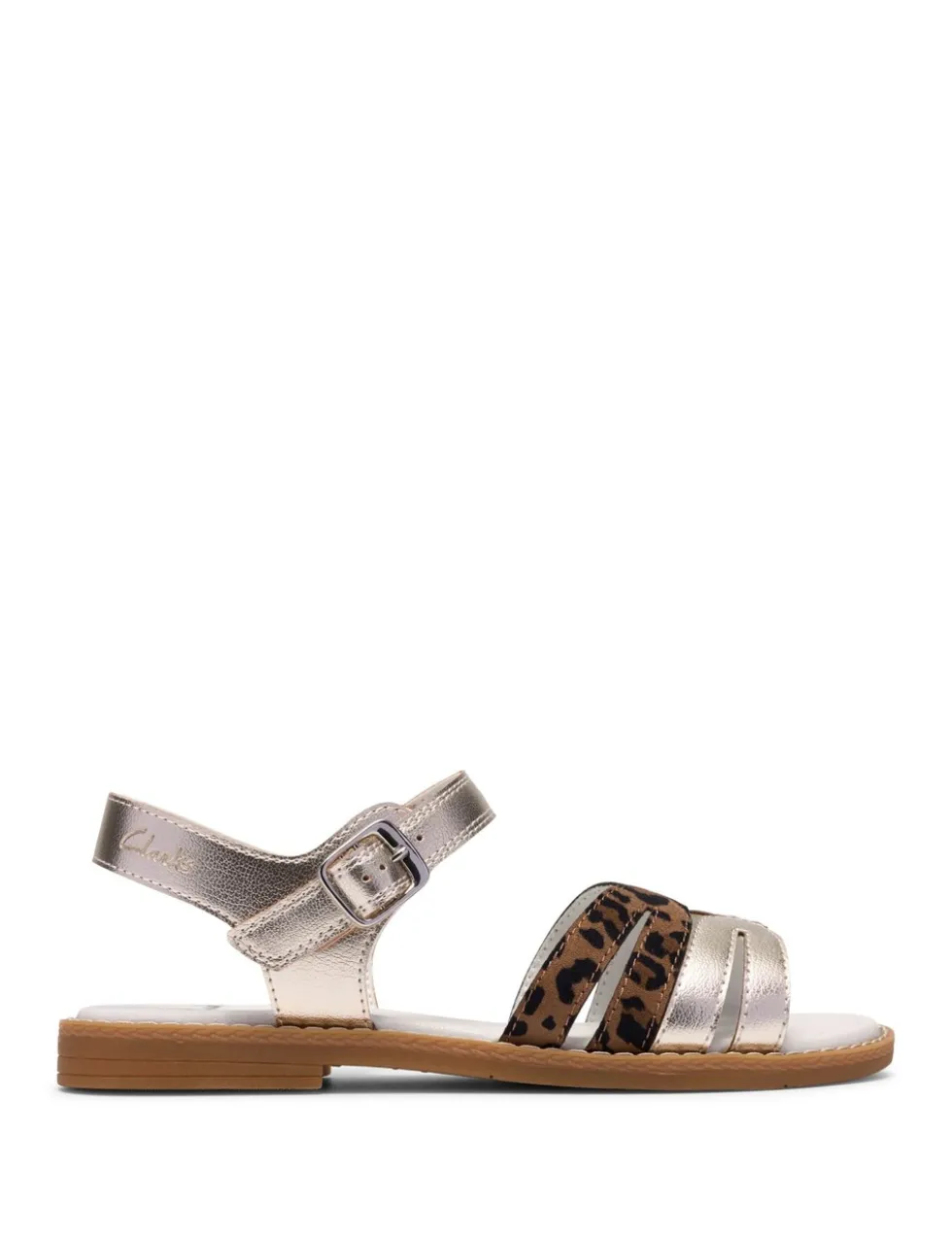 Luana Leopard Print Sandals (7-9 Small)