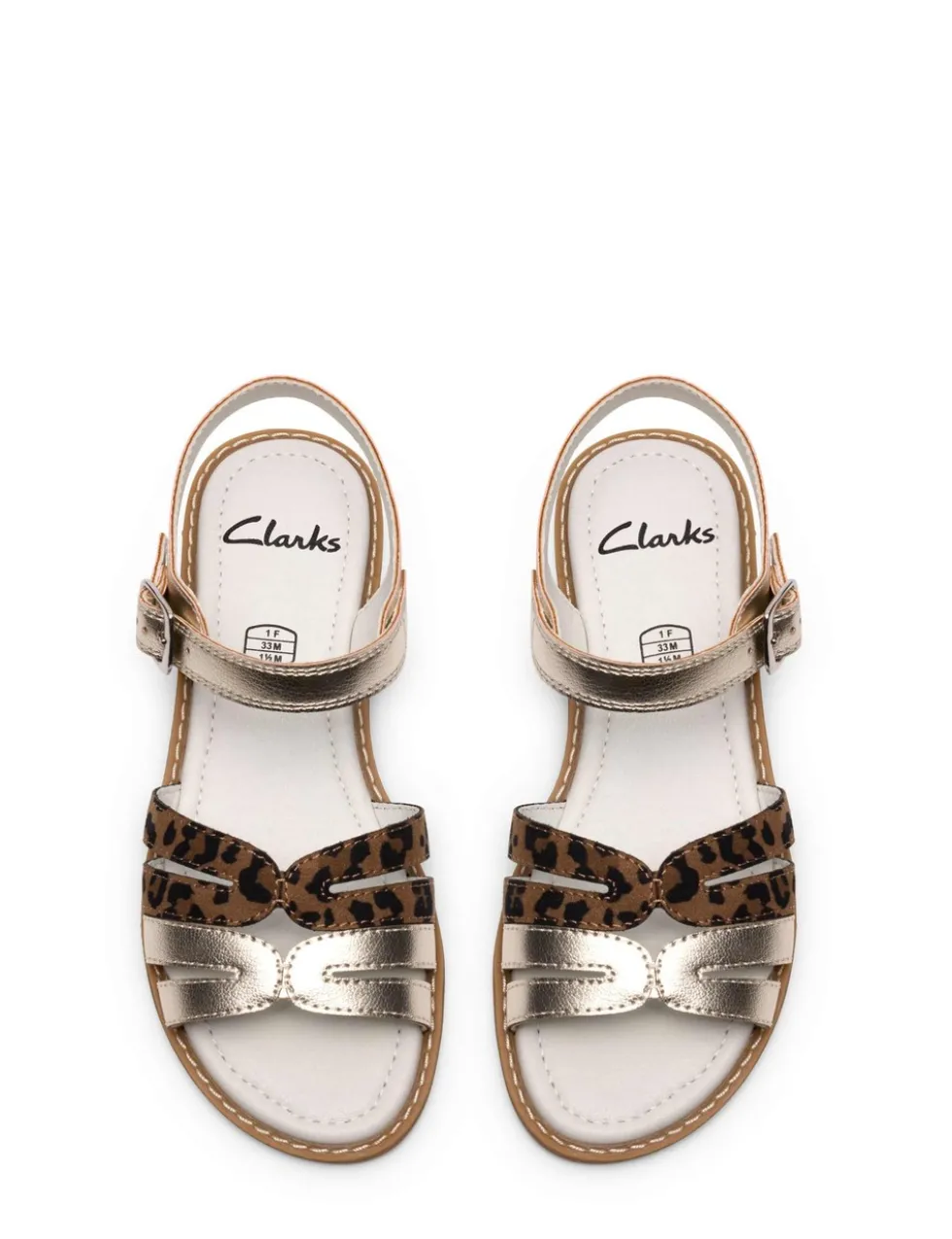 Luana Leopard Print Sandals (7-9 Small)
