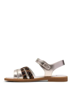 Luana Leopard Print Sandals (7-9 Small)