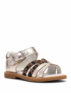 Luana Leopard Print Sandals (4-6 Small)