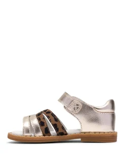 Luana Leopard Print Sandals (4-6 Small)