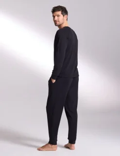 Luxury Lyocell Rich Cuffed Lounge Pants