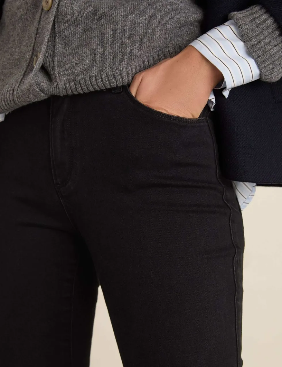 Lyocell Rich High Waisted Stretch Skinny Jeans